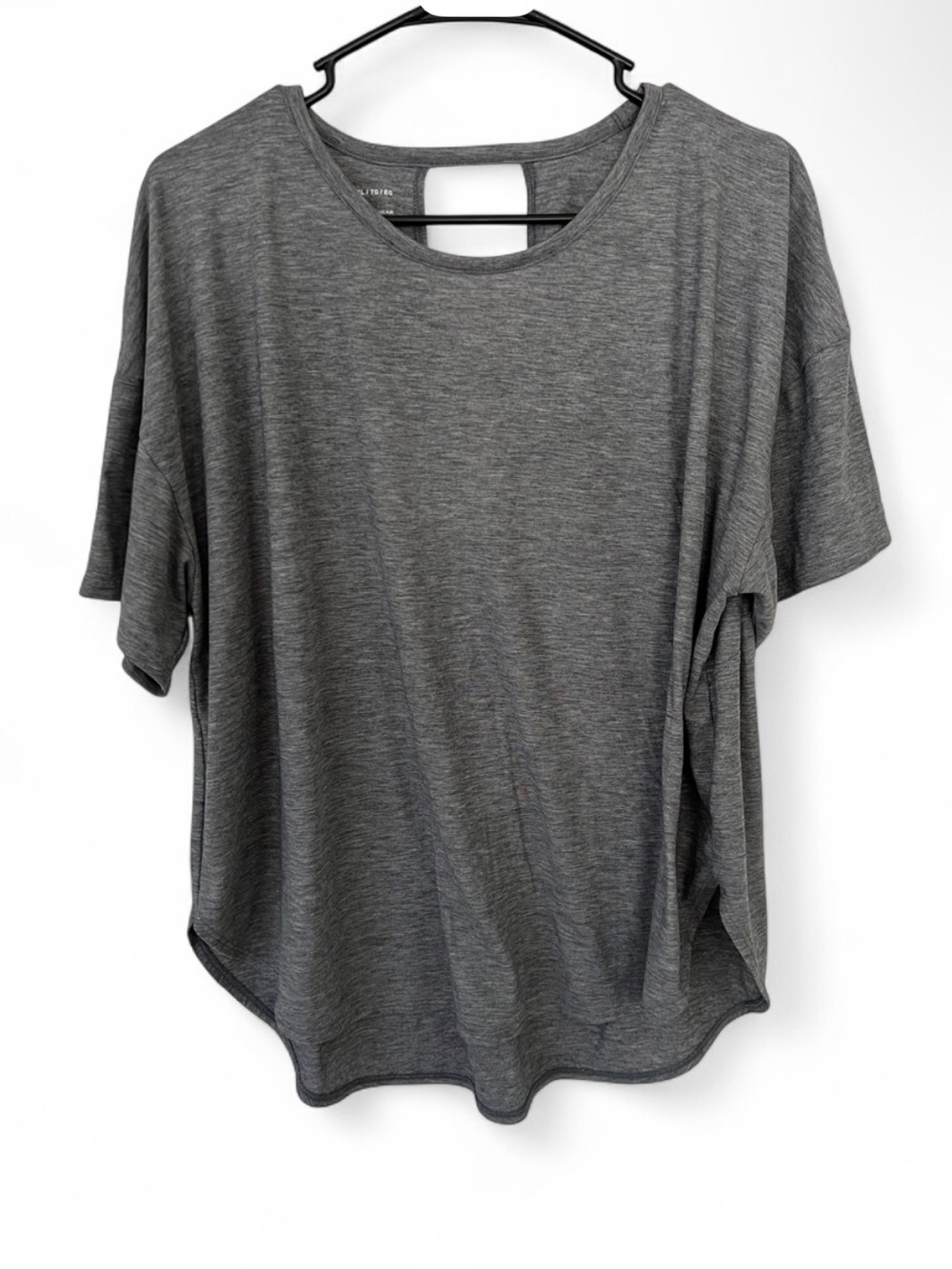 Women’s Relaxed Scoop Neck Tee - Gray